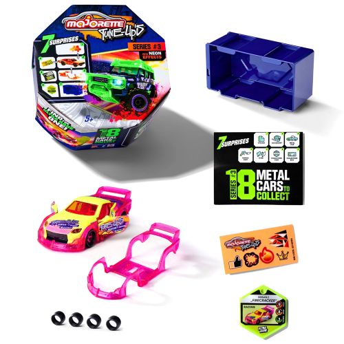 MAJORETTE - TUNE UP'S SERIES 3 CAR, 7 SURPRISES GIFT PACK