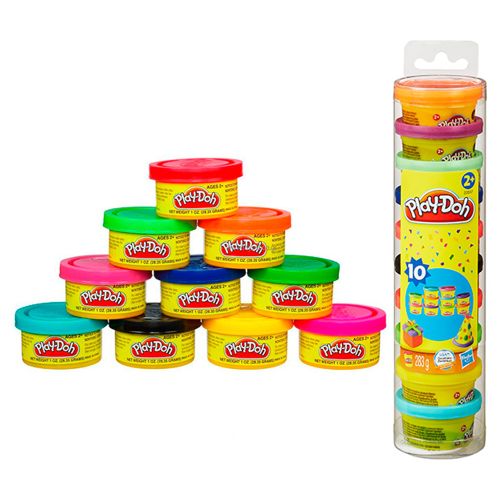 PLAY-DOH PARTY PACK IN A TUBE 10 PCS