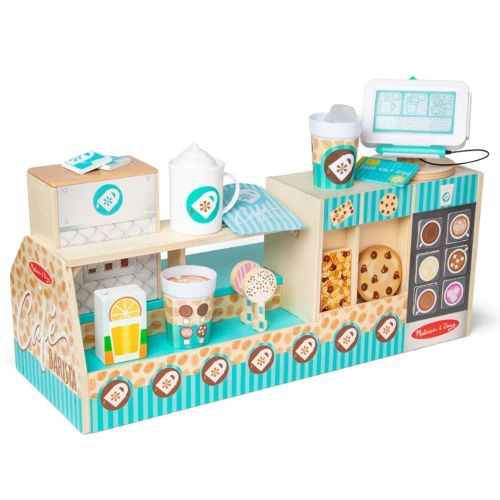 MELISSA & DOUG - WOODEN CAFE BARISTA COFFEE SHOP