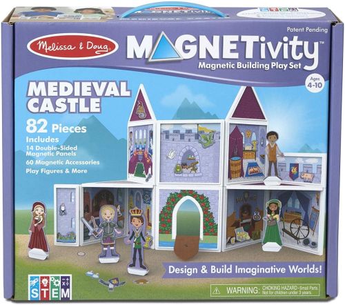 MELISSA & DOUG - MAGNETIC MEDIEVAL CASTLE PLAYSET