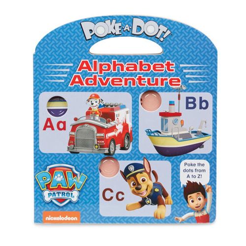 MELISSA & DOUG - PAW PATROL POKE A DOT ALPHABET ADVENTURE