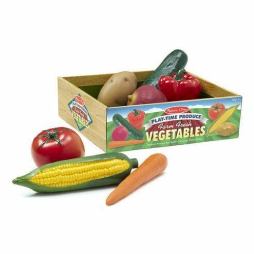 MELISSA & DOUG - PLAY-TIME PRODUCE VEGETABLES PLAY FOOD