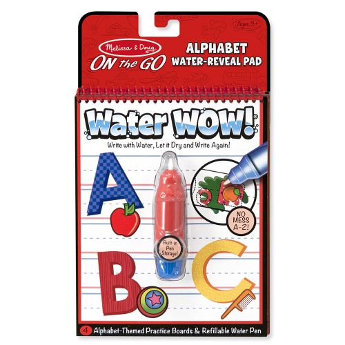 MELISSA & DOUG - WATER WOW - WATER REVEAL PAD, ALPHABET