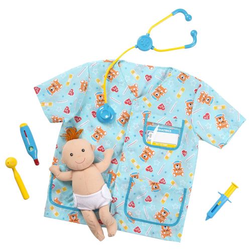 MELISSA & DOUG - PEDIATRIC NURSE ROLE PLAY DRESS UP SET