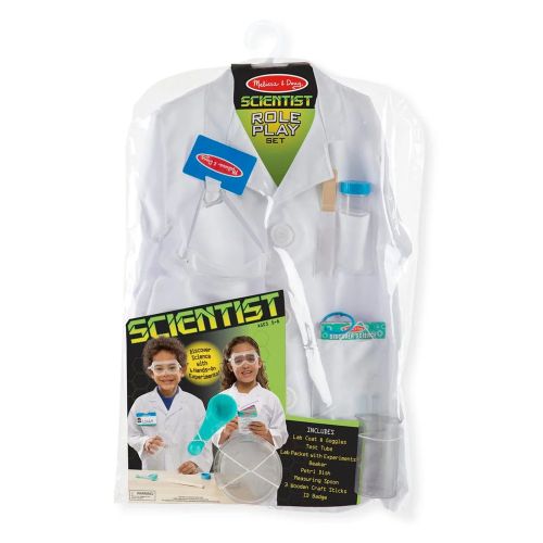 MELISSA & DOUG - SCIENTIST ROLE PLAY COSTUME