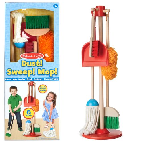 MELISSA & DOUG - LET'S PLAY HOUSE DUST, SWEEP & MOP