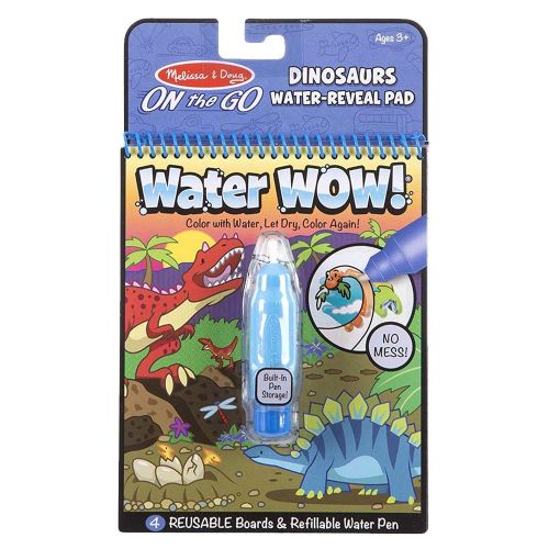 MELISSA & DOUG - WATER WOW - WATER REVEAL PAD, DINOSAUR