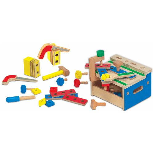 MELISSA & DOUG - HAMMER AND SAW TOOL BENCH