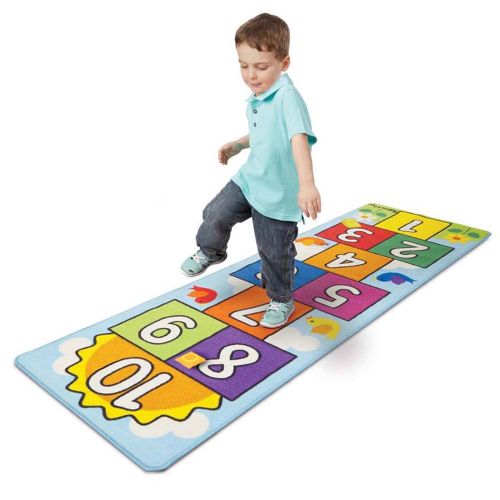 MELISSA & DOUG - HOP AND COUNT HOPSCOTCH RUG