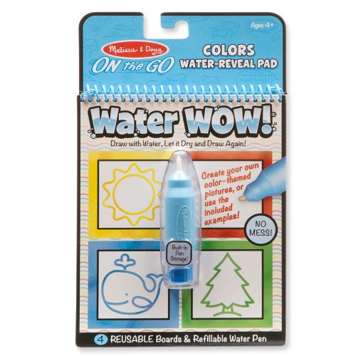 MELISSA & DOUG - WATER WOW COLORS & SHAPES WATER REVEAL PAD