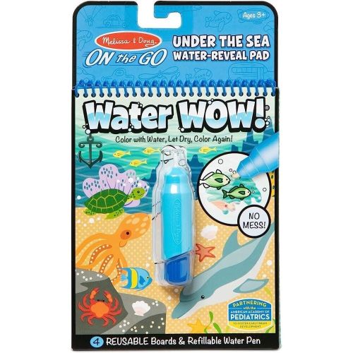 MELISSA & DOUG - WATER WOW, WATER REVEAL PAD, UNDER THE SEA