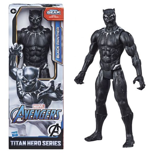 MARVEL - AVENGERS TITAN HERO SERIES BLACK PANTHER, 12-INCH