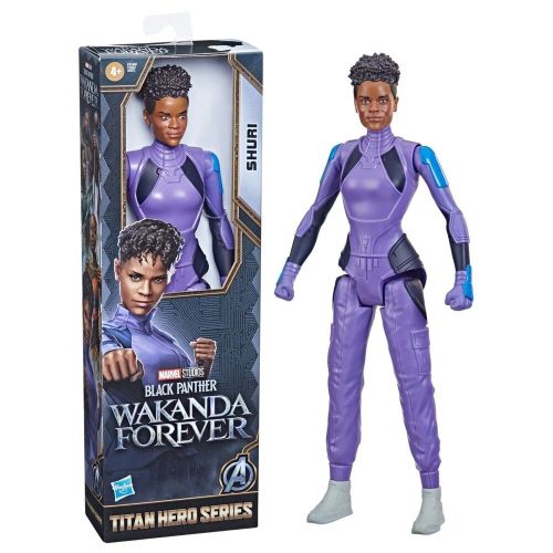 MARVEL - BLACK PANTHER TITAN HERO SERIES WAKANDAN FOREVER SHURI, 12-INCH