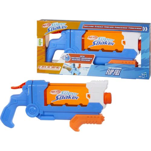 NERF - SUPER SOAKER FLIP FILL WATER BLASTER