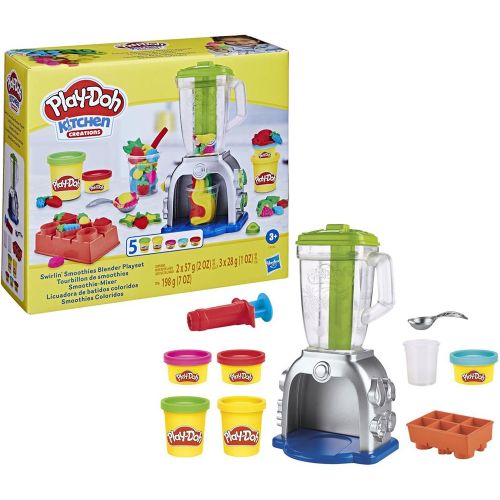 PLAY-DOH - SWIRLIN SMOOTHIES BLENDER PLAYSET