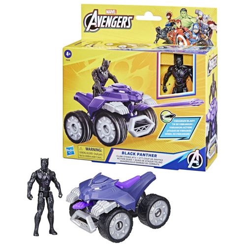 MARVEL - AVENGERS BLACK PANTHER ATV CLAW STRIKE