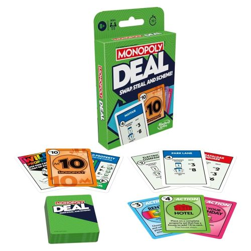 HASBRO - MONOPOLY DEAL CARD GAME