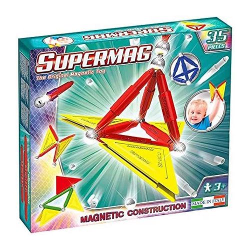 SUPERMAG - TAGS PRIMARY MAGNETIC CONSTRUCTIONS SET - 35 PCS