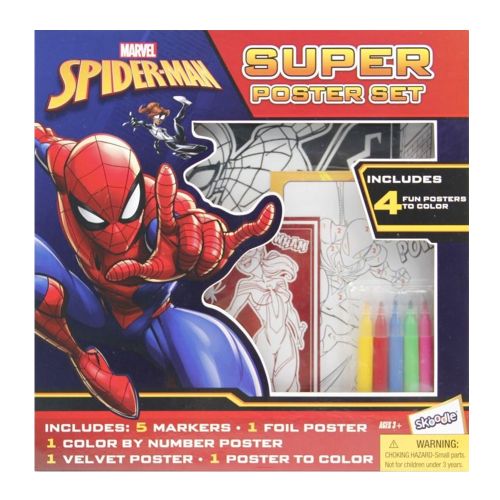 SKOODLE - MARVEL SPIDER-MAN SUPER POSTER SET