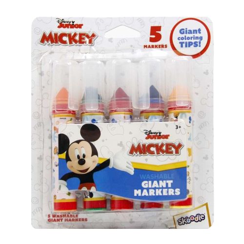 SKOODLE - DISNEY MICKEY WASHABLE GIANT TIP MARKERS