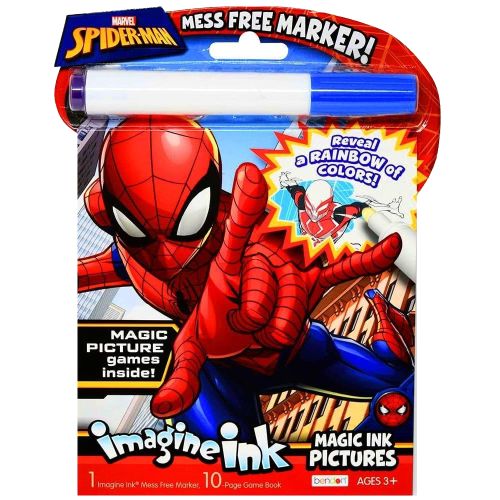 SKOODLE - MARVEL SPIDER-MAN IMAGINE INK, MAGIC INK PICTURES