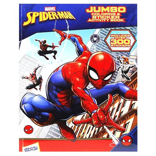 SKOODLE - MARVEL SPIDER-MAN JUMBO COLORING & ACTIVITY BOOK