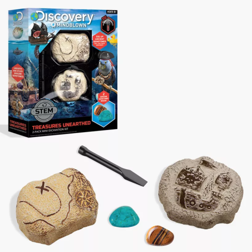 Toy Excavation Kit Mini Treasure 2Pc