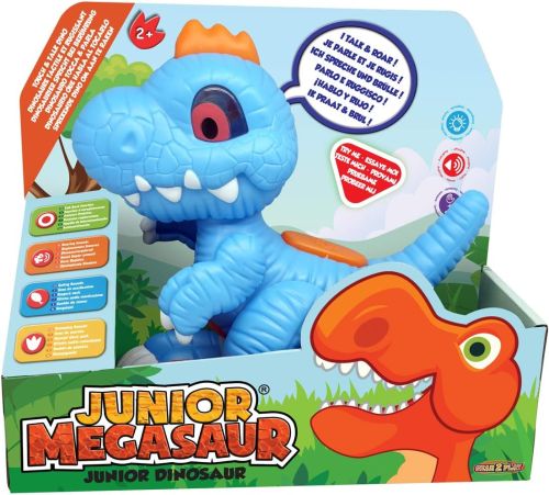 Junior Megasaur Interactive Talking Trex- Plays Dinos Sounds And Repeat What You Say