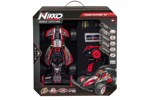 Nikko Rc- Turbo Panther X2- Red