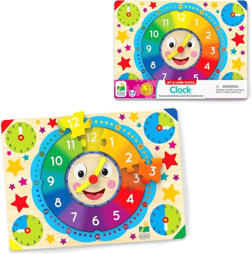 Lift & Learn Clock Puzzle