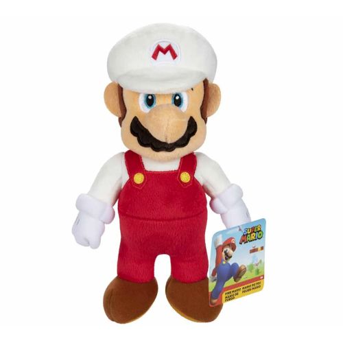 NINTENDO - SUPER MARIO - FIRE MARIO PLUSH, 9 INCH