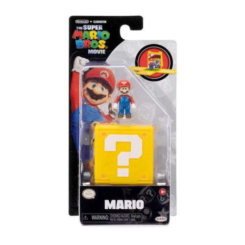 NINTENDO - SUPER MARIO BROS MOVIE MARIO MINI FIGURE, 1.25 INCH