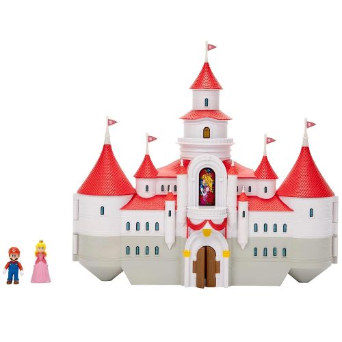 NINTENDO - SUPER MARIO MOVIE MUSHROOM KINGDOM CASTLE PLAYSET