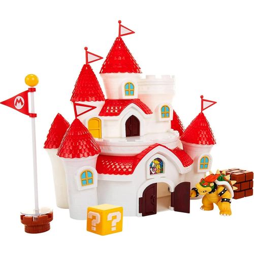 NINTENDO - SUPER MARIO DELUXE MUSHROOM KINGDOM CASTLE PLAYSET