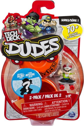 TECH DECK - DUDES MINI 2PK S1 ASST.