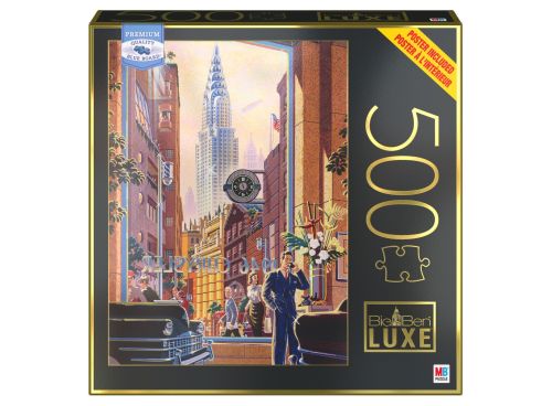 Puzzle Big Ben Luxe 500pc Asst. (Blue Board)