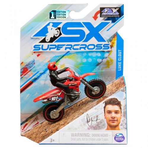 Super Cross Die-Cast 1:24 Motorcycle