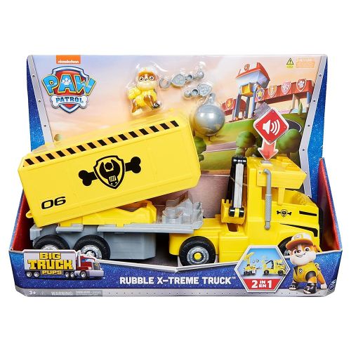 PAW PATROL - 2 IN 1 RUBBLE TRANSFORMING X-TREME TRUCK