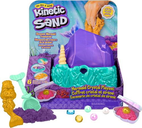 KINETIC SAND MERMAID CRYSTAL PLAYSET