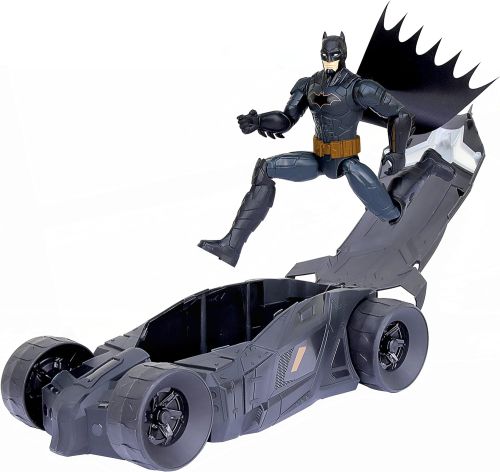 DC Batman Batmobile with 12" Fig Set Value