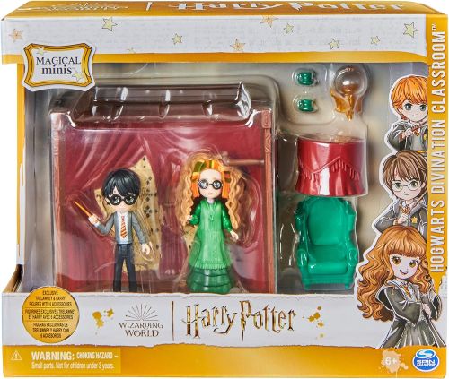 WW MAGICAL MINI DIVINATION PLAYSET-PROFESSOR TRELAWNEY & HARRY