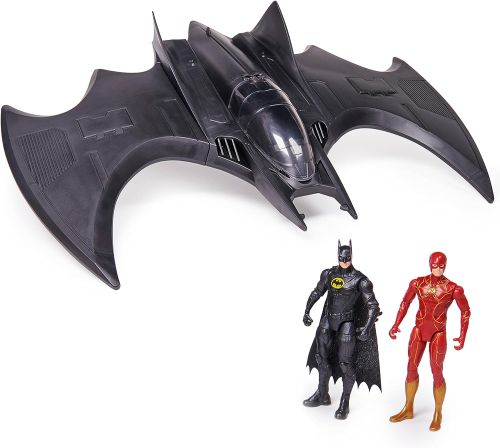 DC Flash Movie Batwing with Flash & Batman Fig 4"