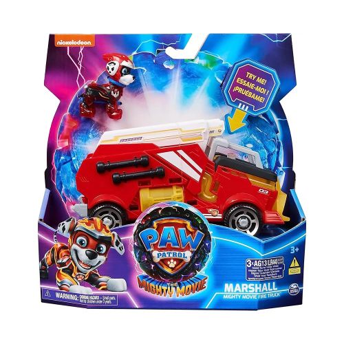 PAW PATROL - THE MIGHTY MOVIE FIRE TRUCK, MARSHALL