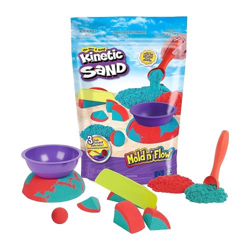 KINETIC SAND - MOLD N' FLOW PLAYSET, 680G