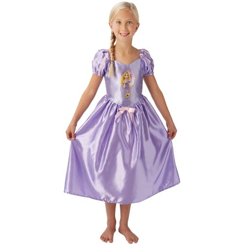 RUBIES - DISNEY PRINCESS RAPUNZEL FAIRY TALE CLASSIC COSTUME, LARGE