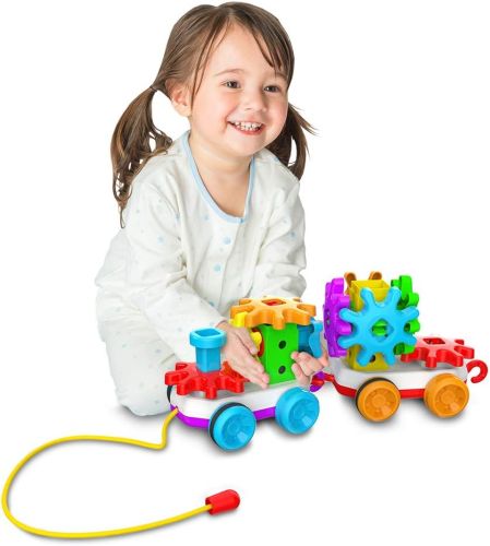 Techno Kids Stack & Spin Pull Along Train