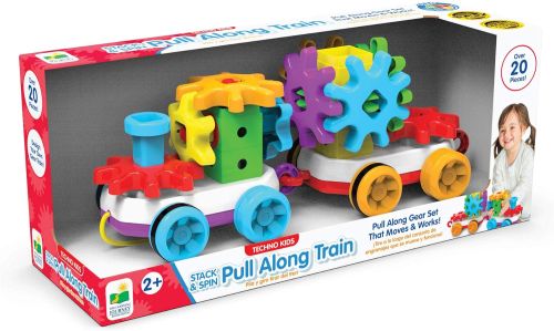 Techno Kids Stack & Spin Pull Along Train