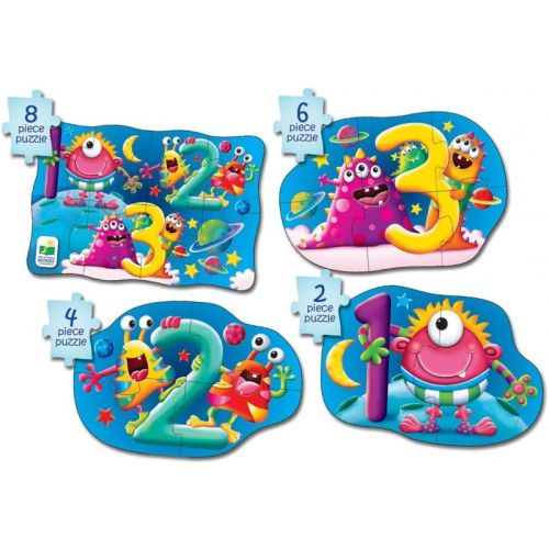 My First Puzzle Sets 4-In-A-Box Puzzles- 123