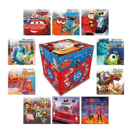 Igloo- Pixar: My Little Library 10 Mini Books In 1 Box