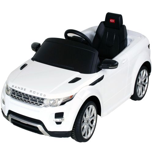 RASTAR - RANGE ROVER EVOQUE, KIDS RIDE ON CAR 12V - WHITE